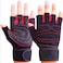 Sky Land Fitness Workout Gloves Men Women Half Finger Exercise Gloves Pair With Wrist Support For Weight Lifting, Cycling, Gym, Training, Made Of Microfiber, EM-9352, Black