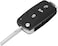 Rubik 3+1 Button Flip Folding Remote Car Key Shell Case with Uncut Blade for Volkswagen VW Tiguan Golf Sagitar Polo PASSAT B5 B6 GTI Jetta Hella Beetle CC EOS Phaeton Touareg
