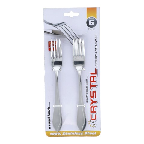 Crystals Cutlery &amp; Tableware 6 pcs