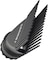 Gamma+ Professional Hair Dryer Nozzle Comb Attachment 32 Teeth, Fits Most Dryers 1.5&quot; Diameter, Black