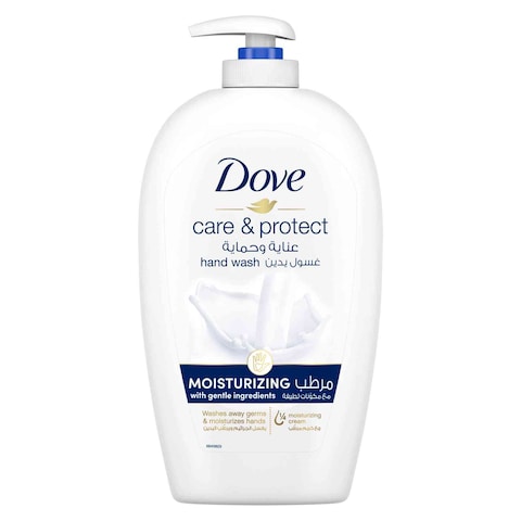 Buy DOVE Care  Protect Moisturising Hand Wash Original 500ml in UAE