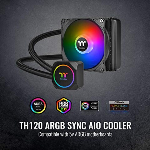 Thermaltake TH120 Water Cooler with ARGB Sync &amp; Controller