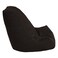 In House Pascal Linen Bean Bag Chair - Medium - Dark Brown