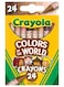 Crayola 24Ct Crayons Colors Of The World