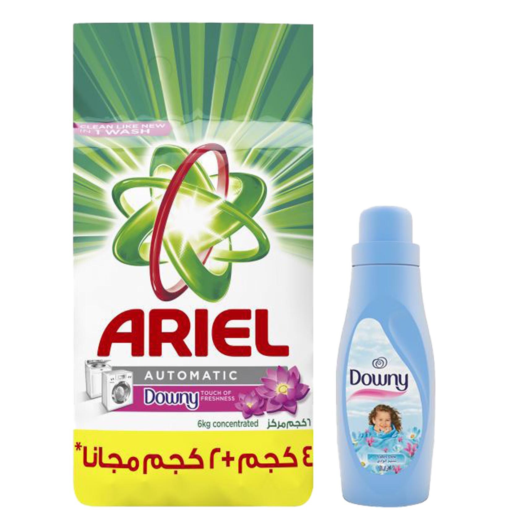 Buy Ariel Automatic Powder Detergent With A Touch Of Downy - 6Kg ...