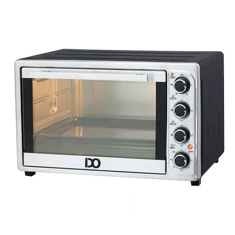 IDO Electric Toaster Oven with Grill - 50 Liter - 2000 Watt - Silver - TO50DG-SV