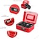 Generic Safe Box, Cash Box With Combination Lock, Durable Metal Cash Box With Money Tray, 7.87x6.3x3.35 Inches Combination Lock Cash Box (Red, Small)