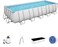 Bestway Power Steel Rectangular Above Ground Pool 6.4mx2.74mx1.32 5612B