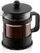 Bodum 1784-01 Kenya 4 Cup French Press Coffee Maker, Black, 0.5 L, 17 Oz