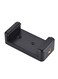 Generic - Adjustable Phone Holder Clip Bracket Black