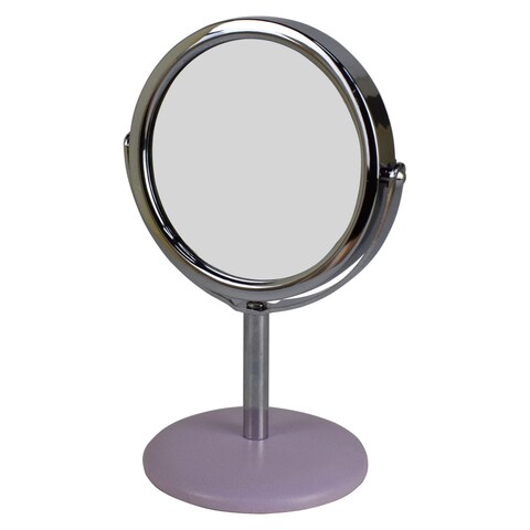 Dubai Souvenir Desk Stand Mirror Silver