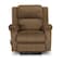In House Velvet Classic Recliner Chair - Light Brown - AB02