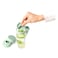 Brabantia Make And Take Water Bottle With Strainer Jade Green 500ml