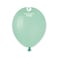 5in Round Aquamarine Latex Balloon