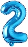 Generic 2 Number Foil Balloon 16-Inch