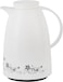 Royalford Jenna Plus 1 L Vacuum Flask-Rf11760 With Pink Glass Inner And Vacuum Insulated Keeps Your Drinks Hot Or Cold, Asbestos-Free And Hygienic Leak-Proof And Portable Design And Outdoor Use White