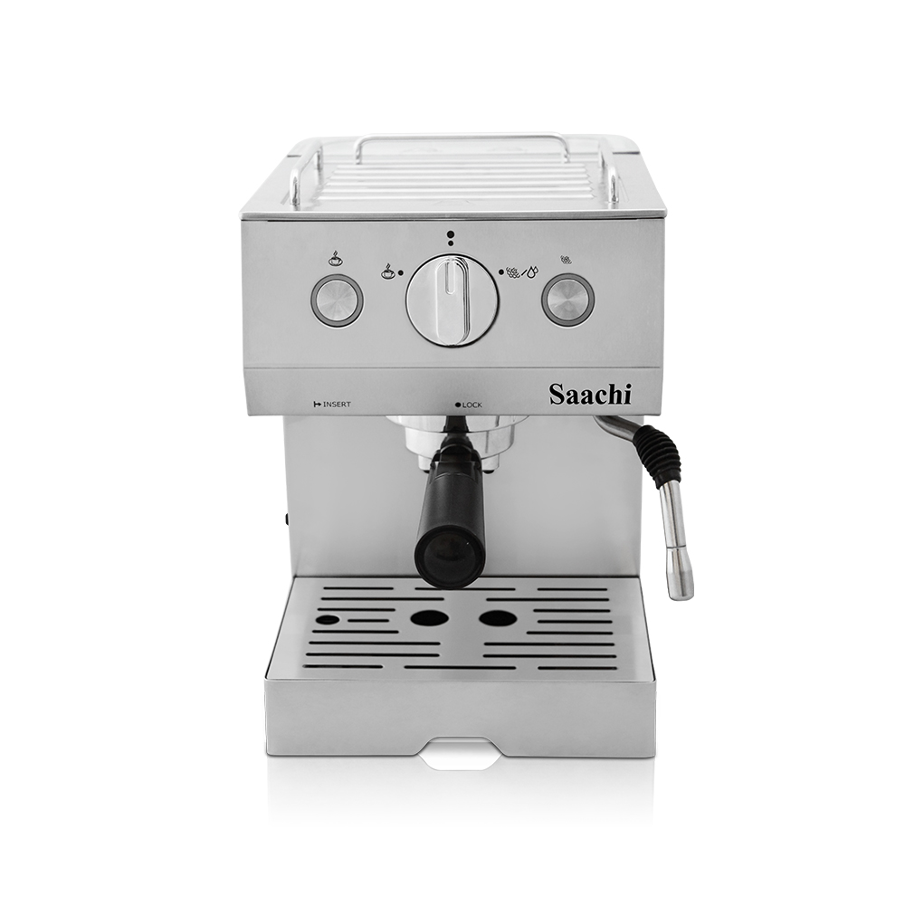 Saachi Coffee Maker NL-COF-7060S-ST With 15 Bar Automatic Steam Pressure Pump