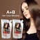 Cherry Color Cream Ammonia-Free Hair Color Cream(Dark Brown)