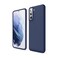 Soft Silicone Blue Case Cover For Samsung Galaxy S21