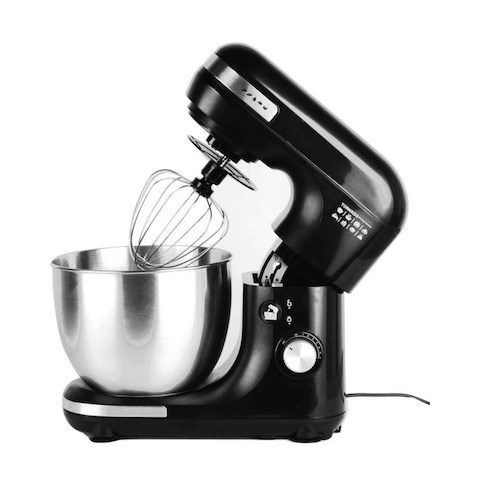 Tornado Kitchen Machine With Stainless Bowl - 600 Watt - Black - TSM-600W