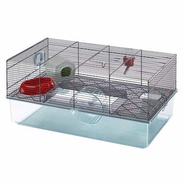 Ferplast Favola Hamster Cage 1 Piece Clear