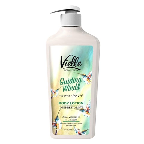 Vielle Body Lotion Guiding Winds With Olive, Vitamin B5, &amp; Collagen 475ml