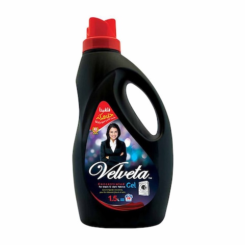 Buy Velveta Gel For Black And Dark Clothes - 1.5 Liter in Egypt