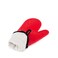 Rjjx Home 2Pcs Silicone Kitchen Oven Mitt Glove Potholder With Extra Long Canvas Sleeve Stitching For Grilling Bbq Silicone Bake Gloves (Color : 2Pcs Red)