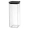 Brabantia Tasty+ Stackable Square Canister Dark Grey 2.5L