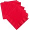 Party Time 24-Pieces Red Table Tissue/Paper Napkins - Soft Dinner Napkin for Weddings, Parties, Restaurant, Events etc.