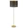 Floor Lamp From Recycled Bottles &amp; Its Solid Wood Base