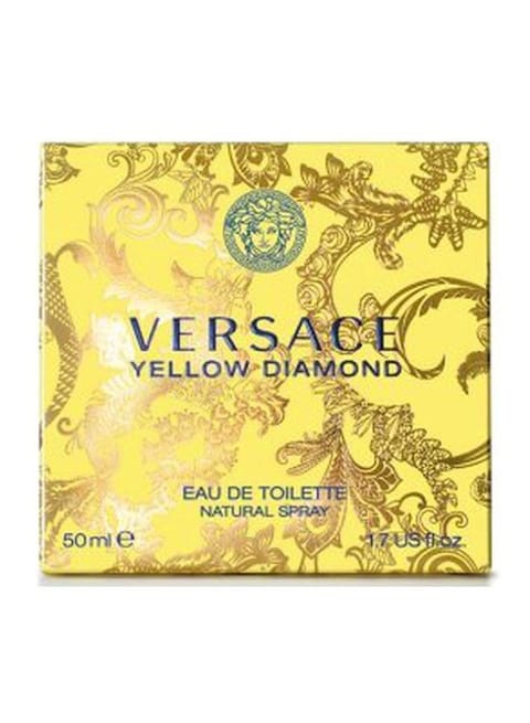 Versace Yellow Diamond Eau De Toilette For Women - 50ml