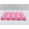 Portable Plastic Egg Box with Handle  15 Section Folding Egg Tray Storage Holder