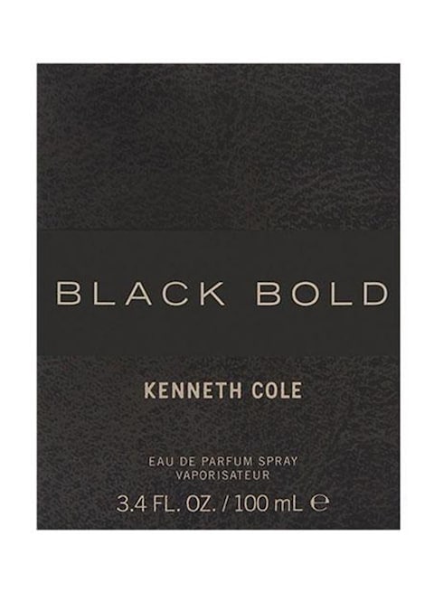 Kenneth Cole Black Bold Eau De Parfum For Men - 100ml