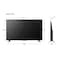TCL 43-Inch UHD Smart LED Google TV 43P61B Black
