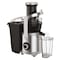Moulinex Nutri XXL Electric Juicer Extractor JU660D27 Silver And Black 2.2L 1000W
