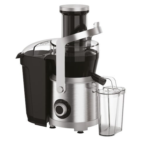 Moulinex Nutri XXL Electric Juicer Extractor JU660D27 Silver And Black 2.2L 1000W