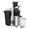 Moulinex Nutri XXL Electric Juicer Extractor JU660D27, 2.2 L 1000 W, 2 Speeds, Silver and Black