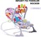 Multi-Function Music Vibration Baby  Rocking Bed ,Toddler Rocker with Soothing Vibrations, Recline &amp; Safety Belt,Lightweight, Foldable, and Travel