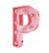LED Marquee Letter Light Sign Wooden Pink (P) 25cm
