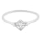 GLITTERS SILVER RING 2.80