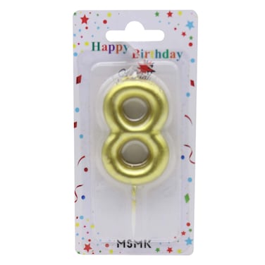 BIRTHDAY CANDLE NUMBER 8