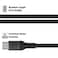 Scosche StrikeLine Premium Braided USB-C to Lightning Charge and Sync Cable 1.2M Black (PD Compatiable), Ci4B4SG-SP