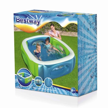 bestway window  pool 168X168X56 cm