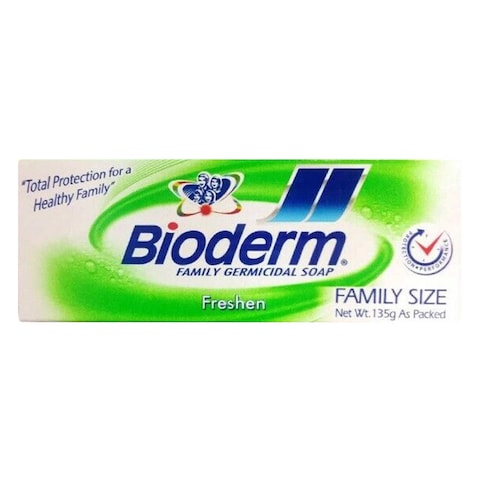 Bioderm Family Germicidal Freshen Bar Soap 135g Green