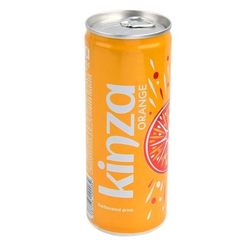 Kinza Orange Carbonated Soft Drink 250ml