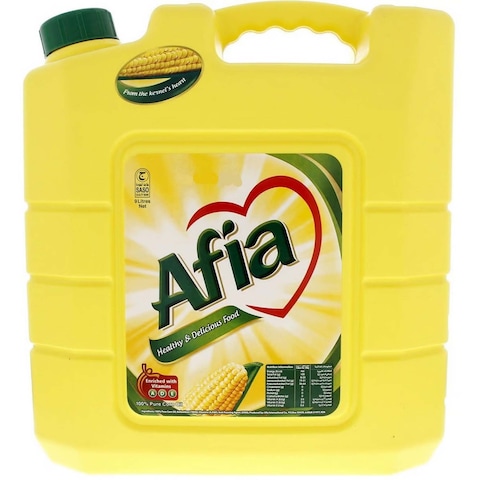 Afia Pure Corn Oil 9 lt