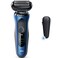 Braun 60-B1000s Series 6 Wet And Dry Shaver With Travel Case, Blue