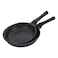 Prestige Essentials Fry Pan Set Black 2 PCS