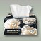 SateenSoft  Lifestyle Black 115 Cotton Tissues